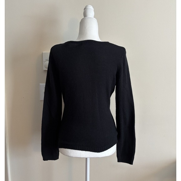 Vintage Michael Simon Sweater Womens‎ Small Holiday Snowflake Ski Wool Angora - Picture 6 of 6